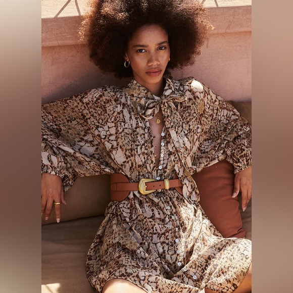 Spell Women’s 1985 Shirt Dress in Honeycomb - Medium - Picture 3 of 16